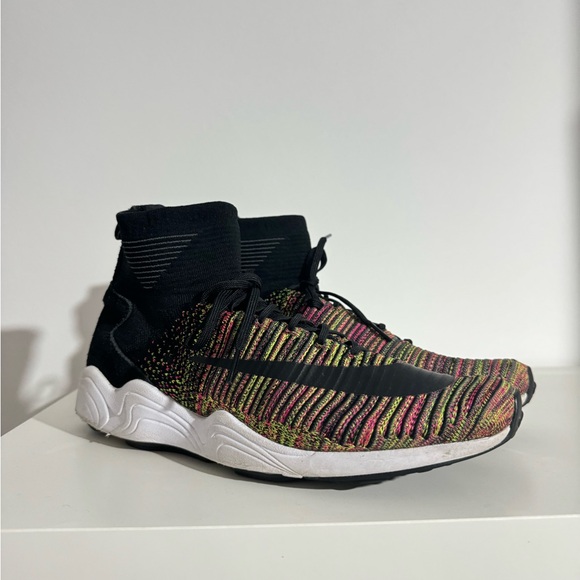 Nike Zoom Mercurial XI Flyknit Multicolor 'Black White' 844626-006
